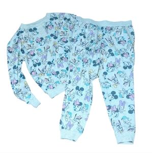 Disney Character Pajama Set Adult Small